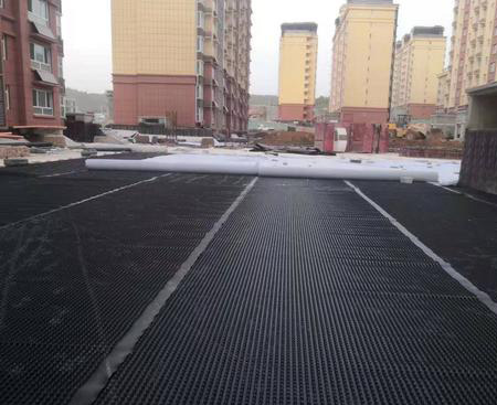 樓頂排水（shuǐ）板案例