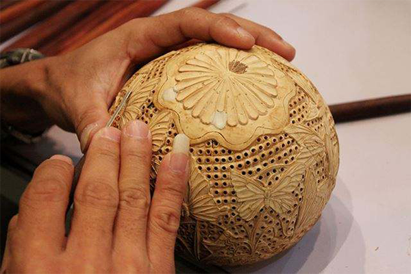 椰雕（diāo）特產"